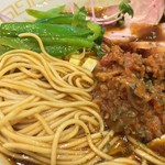 麺屋 さすらい - ミートソースと麺