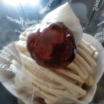 パティスリ・ル・スィエル - モンブラン（アップ）