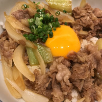 手打ちそば 大石 - すき焼き丼