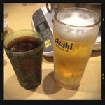 しゃぶ葉 - 生ビール＆コーラ