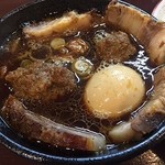 らーめん 五ノ神精肉店 - 牛肉汁つけ麺