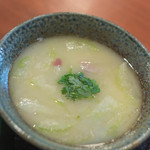 龍昇房 - "火腿冬瓜湯（きんくわハムと、とうがんのしる）"
