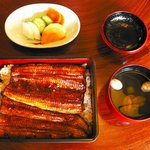 うなぎ亭 友栄 - うな重と肝吸い
