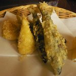 うなぎ亭 友栄 - 鮎と筍の天ぷら(絶品！)