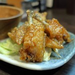 つかふき屋 - スパイシー手羽先唐揚げ