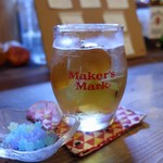 灯 - すもも酒ソーダ割り