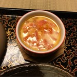 山屋蒼月 - トマトの卵蒸。