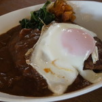 トラベランドカフェスグエ - ハンバーグカレー