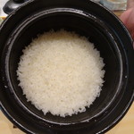 Shirayuki - ◆土鍋で炊かれたご飯。