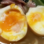 真鯛らーめん 麺魚 - 味玉