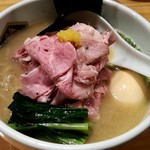 真鯛らーめん 麺魚 本店 - 特製濃厚真鯛ラーメン　１１００円