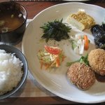 原っぱカフェ - のんびり昼ご飯　800円