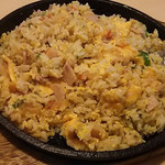 台湾料理 百味鮮 - 鉄板炒飯☆かき混ぜた後
