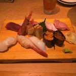Sakariba - 今回の特上にぎり寿司