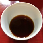 蕎仙坊 - つゆは出汁はしっかりですが甘めです。