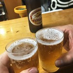 キリンラガーで乾杯！