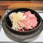 すき焼き　はやし - 特選和牛すき焼。4500円＋税