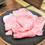 すき焼き　はやし - 追加お肉・特選和牛。4000円＋税