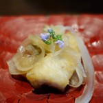 龢 - （2017/7月）お通し（縞鯵の南蛮漬）