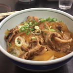 Mendo Koro Kojimaya - セットの豚バラ丼、単品並みの量です