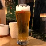 地鶏家心 - 生ビール