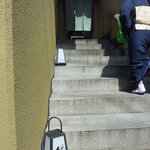 祇園 さゝ木 - 階段を登って