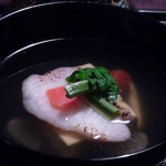 祇園 さゝ木 - 鯛とこごみと