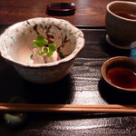 祇園 さゝ木 - 刺身　まぐろの山かけ