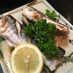 天一 - カマスの塩焼き