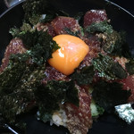 天一 - 鰹飯  海苔がまたうまい！！
