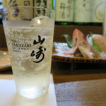 味楽 ゆめり - 山崎の天然水ソーダでつくる山崎ハイボール