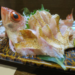 味楽 ゆめり - のど黒　刺し　能登