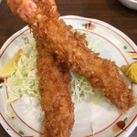 巣鴨ときわ食堂 - えびフライ(760円)