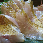 味楽 ゆめり - のど黒　刺し　能登