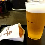 Sennaritei - メンチとビール