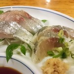 多可能 - 造り　酢あじ