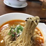 千茶屋 - 担々麺¥800  パツパツ感とのコンビたまらん