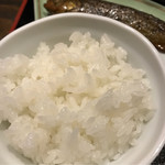 山屋蒼月 - 朝食の白飯。
      美味し。