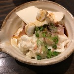 山屋蒼月 - 朝食の豆腐。
      美味し。
