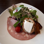 オステリア　ピッカンテ　ウノ - ランチセットのサラダ