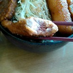 ソースかつ丼 我山 - ヒレ