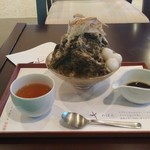 日本茶きみくら 本店 - ほうじ茶かき氷