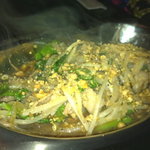 アドゥマン - 豚肉と青菜の炒め