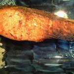 義 - 銀鮭味噌漬焼 1000円 の銀鮭味噌漬焼