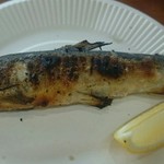 池本茶屋 - 鮎の塩焼き(税込700円)