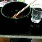 梓川サービスエリア（下り） フードコート - 出汁飲めず（お腹いっぱい）