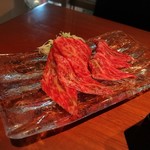 生粋 - モモ肉の刺身