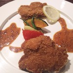 フォレストグリル - 茨城県産ローズポークと美明豚のフィレカツ食べ比べの1皿