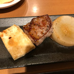 十勝川温泉 第一ホテル 豆陽亭 - 豆腐ステーキ、牛やわらかステーキ、だいこんステーキ