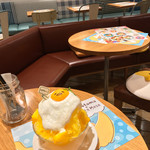 Cafe Costa Mesa - ひんやりマンゴーぐでかき氷/900円